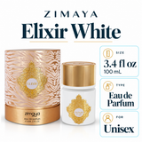 Zimaya Elixir White by Afnan 3.4 Oz Eau De Parfum Spray for Unisex