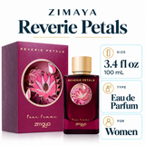 Reverie Petals by Zimaya 3.4 Oz Eau De Parfum Spray for Women