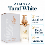 Zimaya Taraf by Afnan 3.4 Oz Eau De Parfum Spray for Women