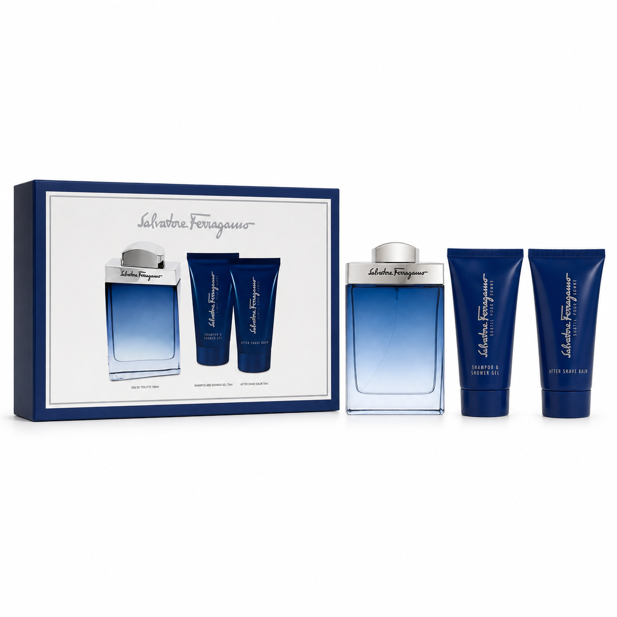 Ferragamo Subtil 3 pc Gift Set for Men