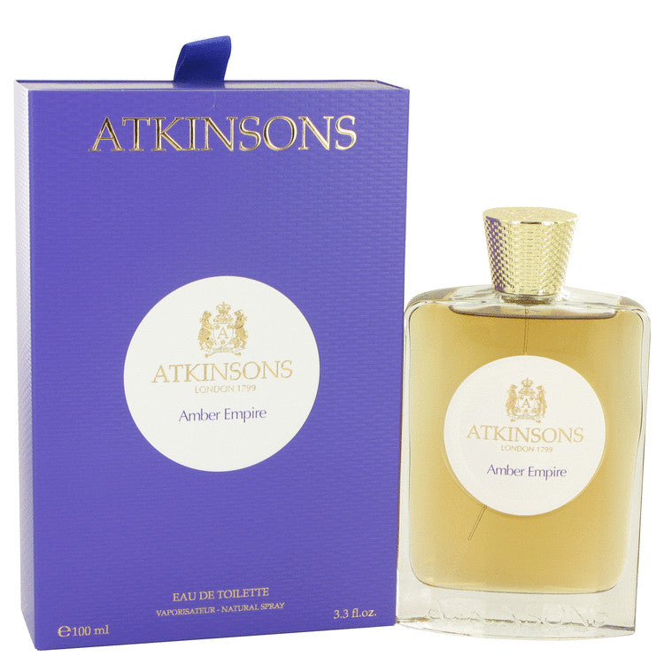 Amber Empire by Atkinsons 3.3 Oz Eau De Toilette Spray for Women
