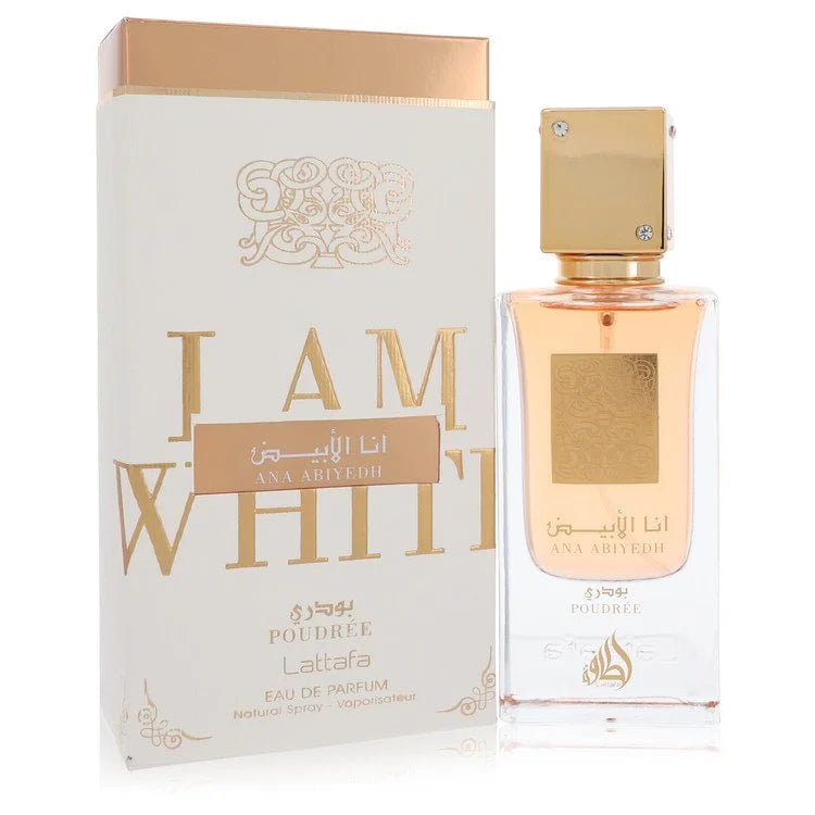 Ana Abiyedh I Am White Poudree by Lattafa 2 oz Eau De Parfum Spray for Women