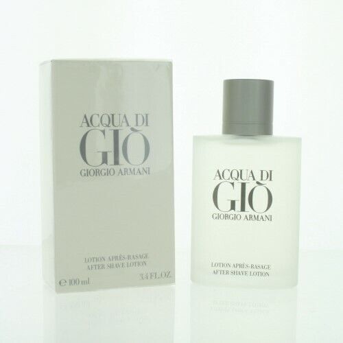 Acqua Di Gio By Giorgio Armani 3.4 Oz After Shave Lotion For Men In Box