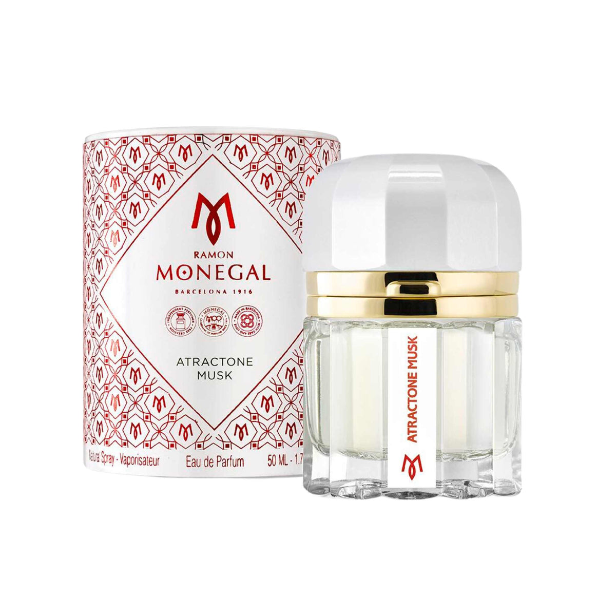 Perfume Ramon Monegal Atractone Musk 1.7 Oz  EDP Spray for Unisex