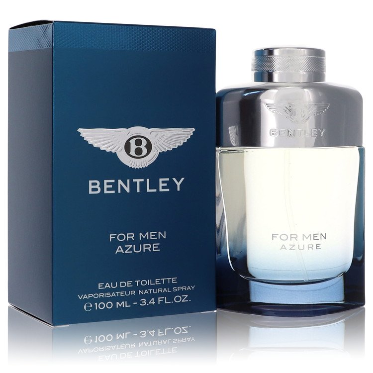 Bentley Azure 3.4 Oz Eau De Toilette Spray for Men