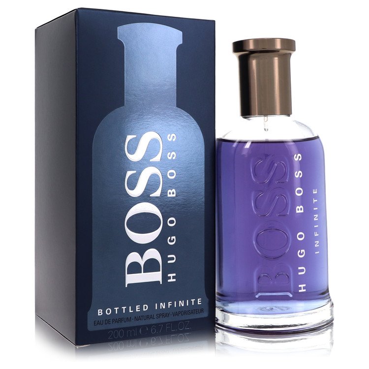 Boss Bottled Infinite by Hugo Boss Eau De Parfum Spray 6.7 oz | Men Collection by AAA Beauty - Premium Men Perfume and Cologne | AAA Beauty