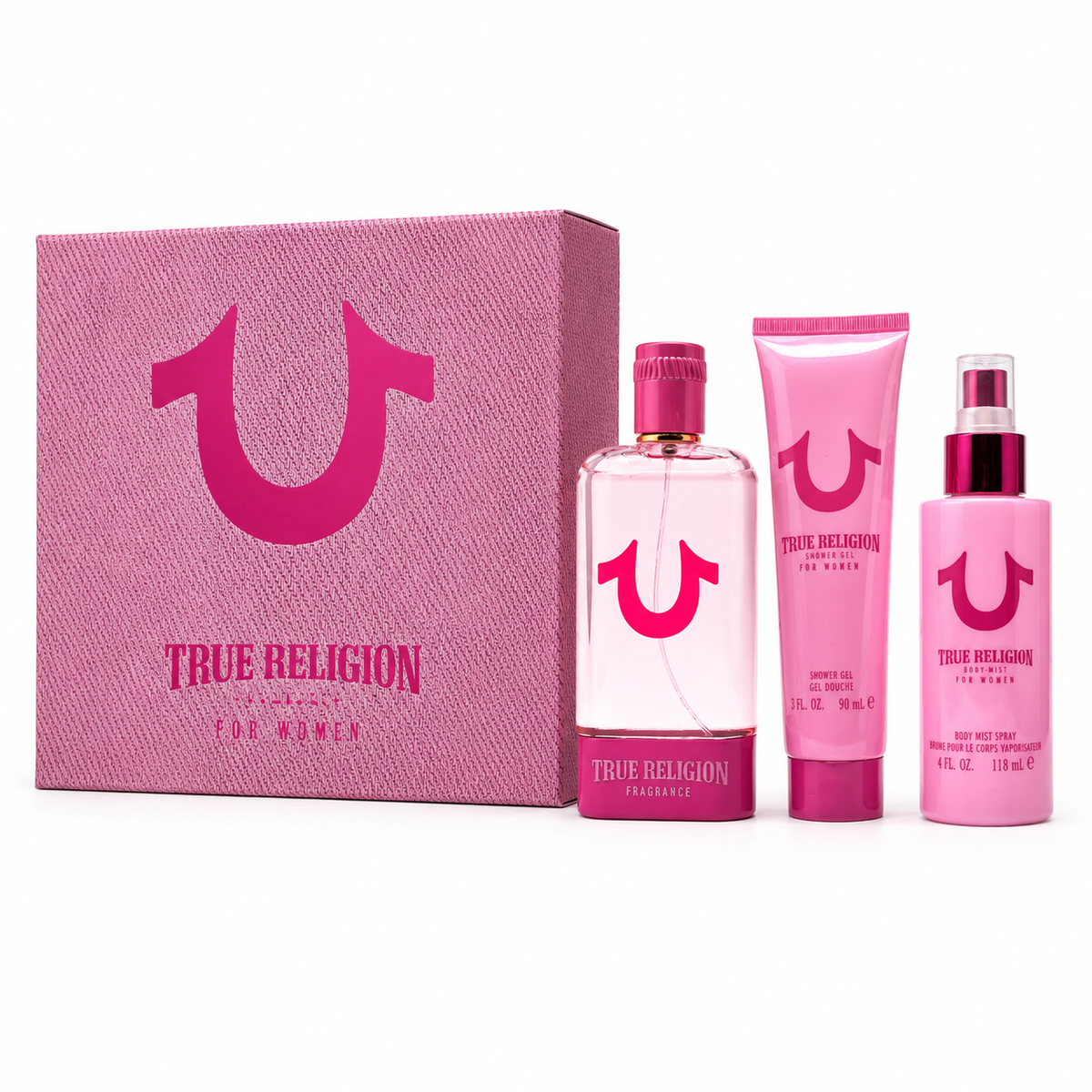 True Religion Fragrance 3 pc Gift Set for Women