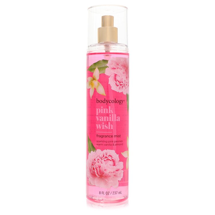 Bodycology Pink Vanilla Wish by Bodycology 8 Oz Fragrance Mist Spray for Women