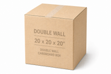 20x20x20 Dw Box  Kraft Rsc Glued In By Undefined for Unisex -