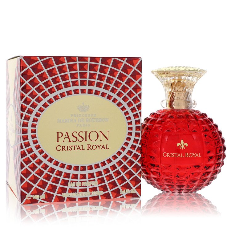 Marina De Bourbon Cristal Royal Passion by Marina De Bourbon 3.4 Oz Eau De Parfum Spray for Women