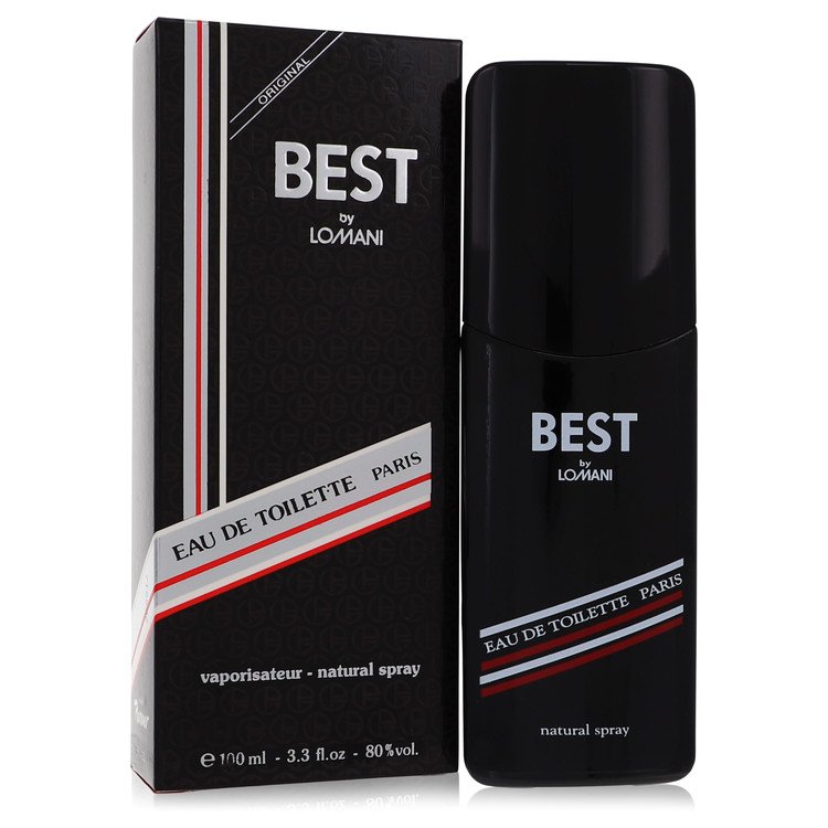 Best by Lomani 3.3 Oz Eau De Toilette Spray for Men