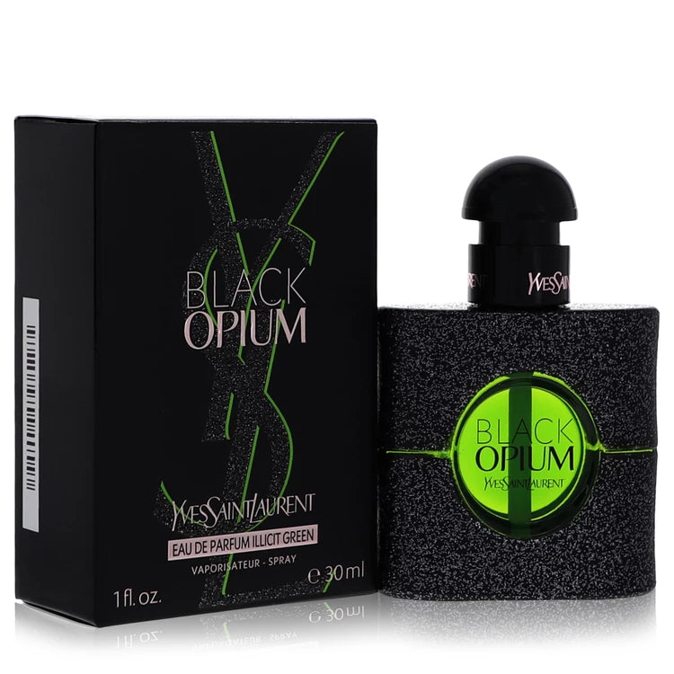 Black Opium by Yves Saint Laurent 1 Oz Eaau De Parfum Illicit Spray for Women