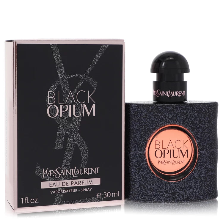Black Opium by Yves Saint Laurent 1 Oz Eau De Parfum Spray for Women