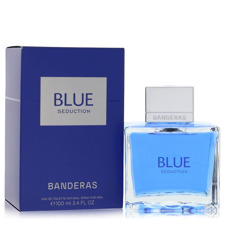 Blue Seduction by Antonio Banderas 3.4 Oz Eau De Toilette Spray for Men