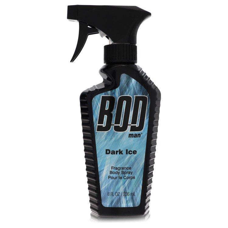 Bod Man Dark Ice by Parfums De Coeur 8 Oz Body Spray for Men