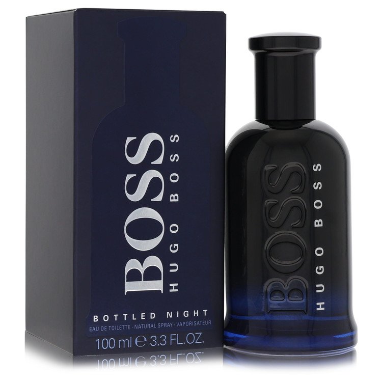 Boss Bottled Night by Hugo Boss 3.3 Oz Eau De Toilette Spray In Box for Men