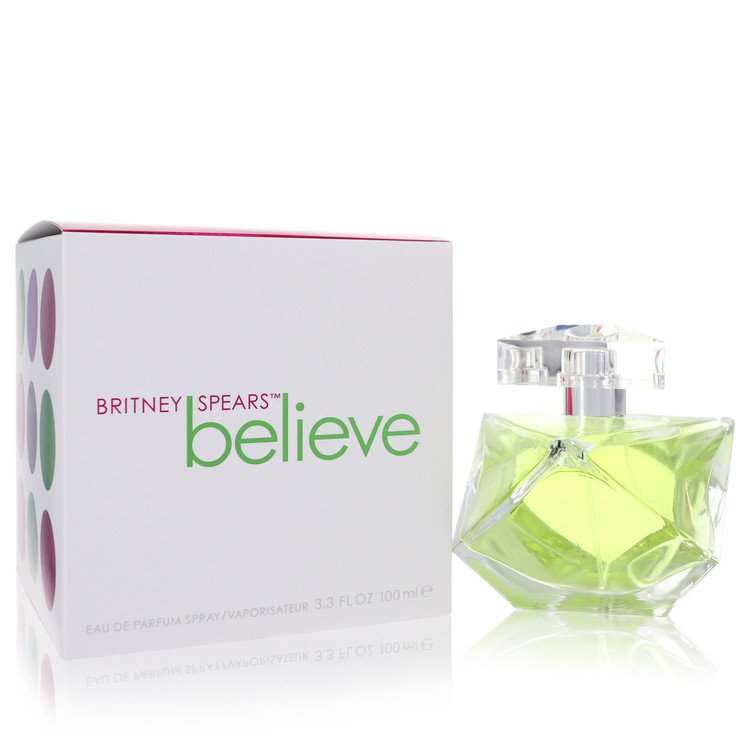 Believe By Britney Spears Perfume 3.3 Oz Eau De Parfum Spray For Women - Box