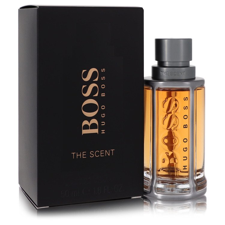 Boss The Scent by Hugo Boss 1.7 Oz Eau De Toilette Refillable Spray for Men