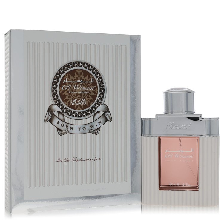 Al Wisam Day Born To Win by Rasasi 3.33 Oz Eau De Parfum Spray for Men
