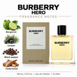 Burberry Hero by Burberry 5 Oz Eau De Toilette for Men