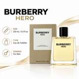 Burberry Hero by Burberry 5 Oz Eau De Toilette for Men