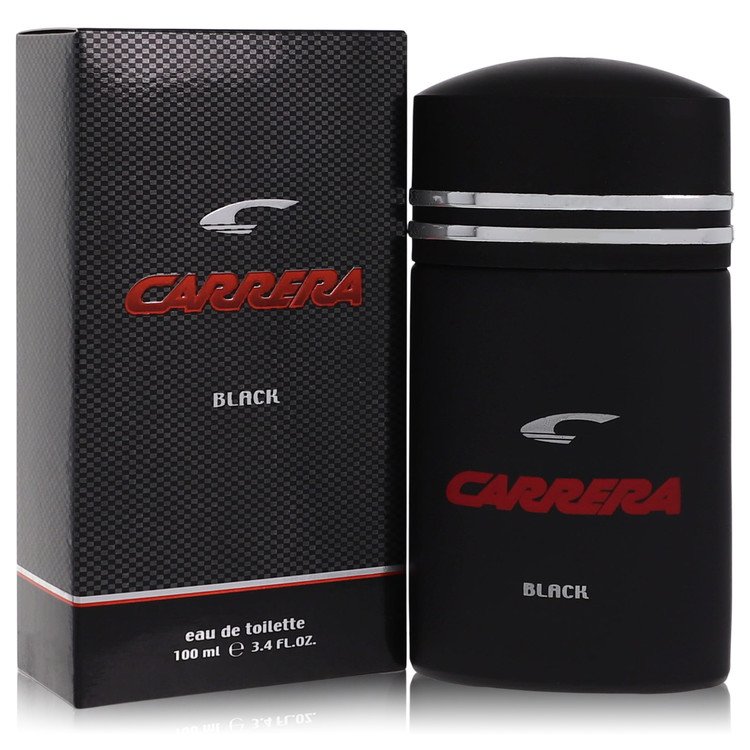 Carrera Black by Muelhens 3.4 Oz Eau De Toilette Spray for Men