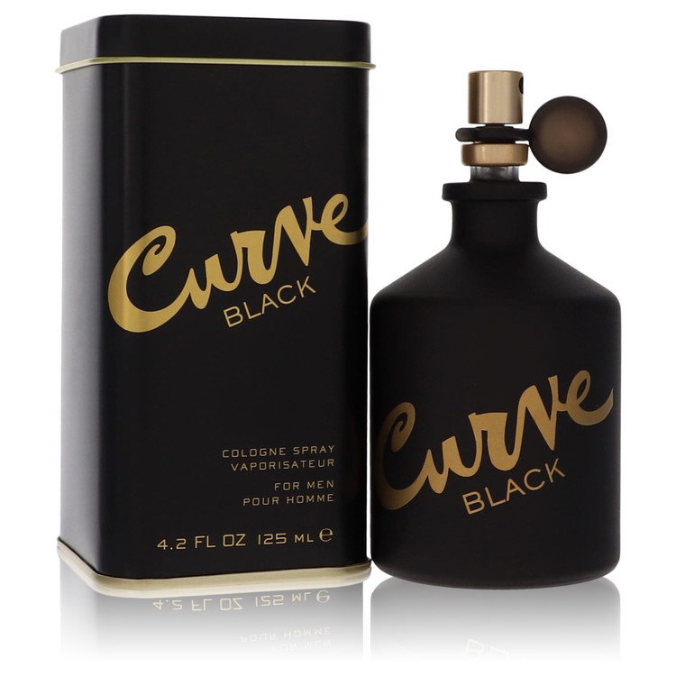 Curve Black By Liz Claiborne 4.2 Oz Cologne Spray For Men In Box