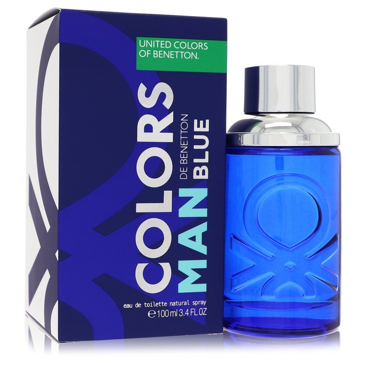 Colors De Benetton Blue by Benetton 3.4 Oz Eau De Toilette Spray for Men