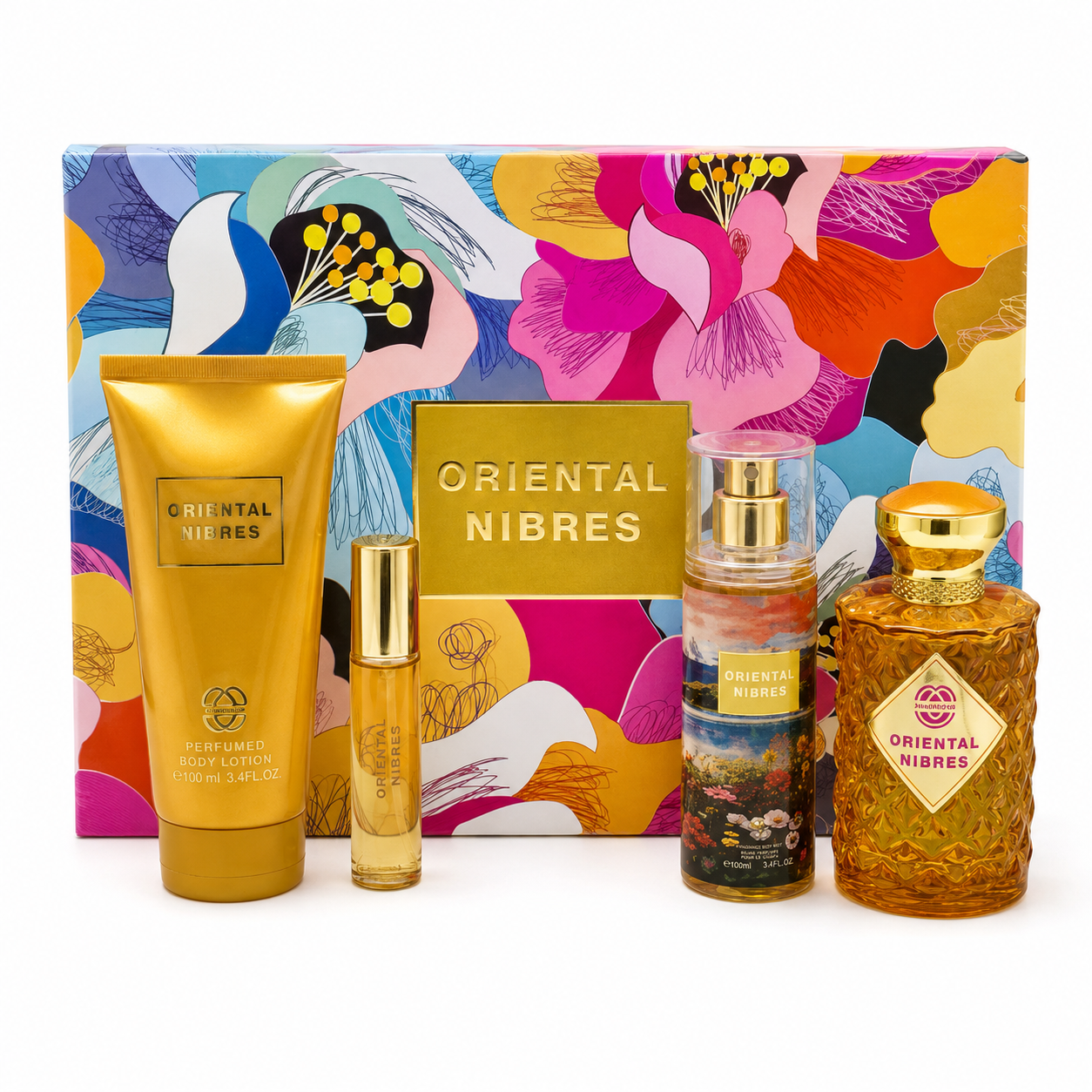 Mush Mush Oriental Nibres 4 pc Gift Set for Women