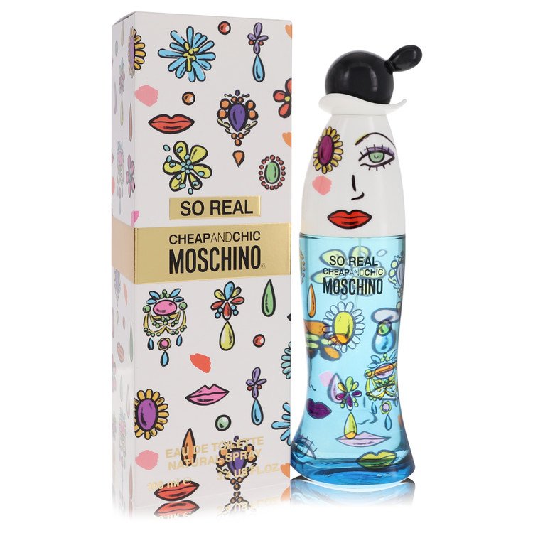 So Real Cheap & Chic By Moschino Perfume 3.4 Oz Eau De Toilette Spray For Women - Box