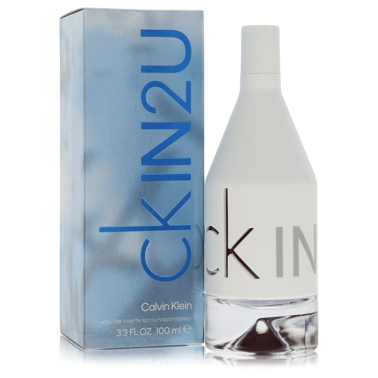Calvin Klein In 2 U by Calvin Klein 3.4 Oz Eau De Toilette Spray for Men