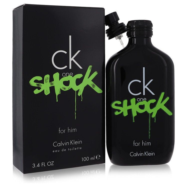 One Shock by Calvin Klein 3.4 Oz Eau De Toilette Spray for Men