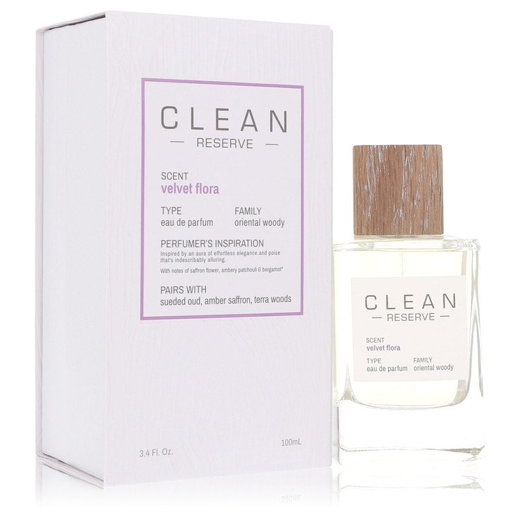 Clean Reserve Velvet Flora By Clean Eau De Parfum Spray 3.4 Oz / 100 Ml for Women