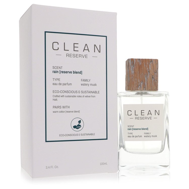 Clean Rain Reserve Blend by Clean 3.4 Oz Eau De Parfum Spray for Women
