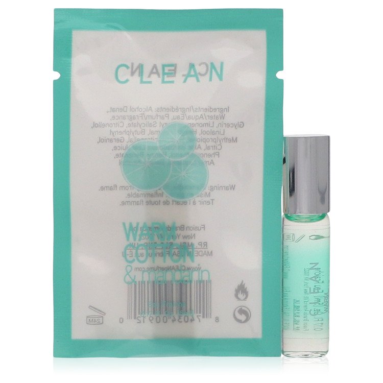 Clean Warm Cotton & Mandarine by Clean 17 Oz Mini Eau Fraiche . for Women