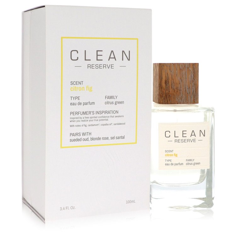 Clean Reserve Citron Fig by Clean 3.4 Oz Eau De Parfum Spray for Women