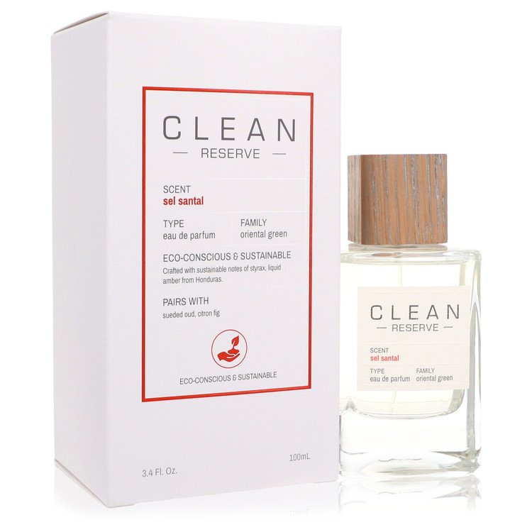 Clean Reserve Sel Santal by Clean 3.4 Oz Eau De Parfum Spray for Women
