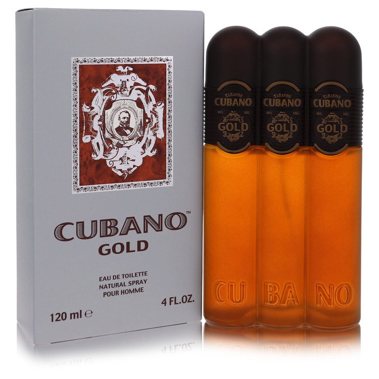Cubano Gold by Cubano 4 Oz Eau De Toilette Spray for Men
