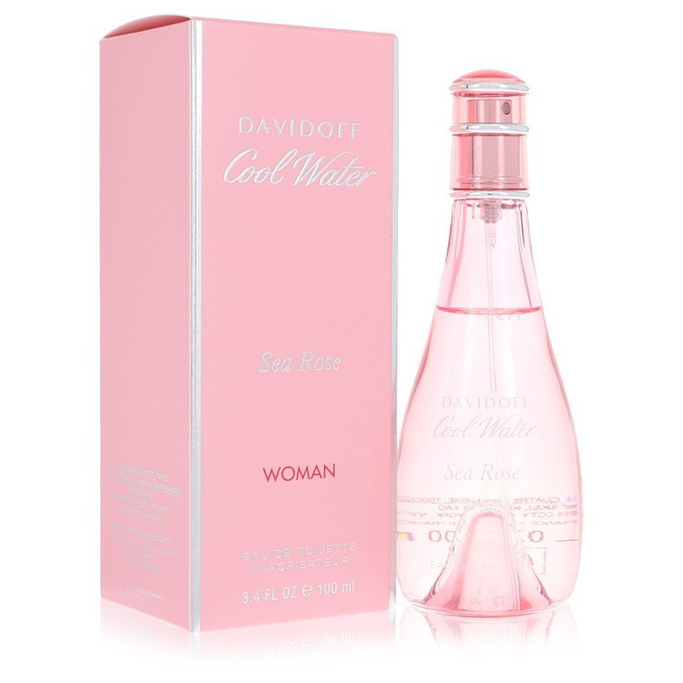 Cool Water Sea Rose by Davidoff 3.4 Oz Eau De Toilette Spray for Women