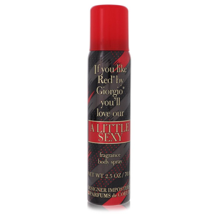 Designer Imposters A Little Sexy by Parfums De Coeur 2.5 Oz Body Spray for Women