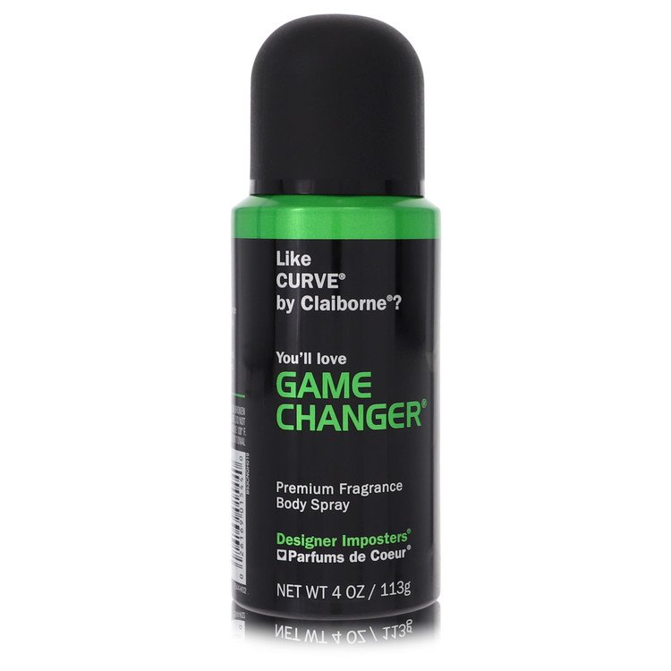 Designer Imposters Game Changer by Parfums De Coeur 4 Oz Body Spray for Men