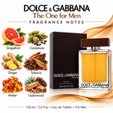 The One by Dolce & Gabbana 5.0 Oz Eau De Toilette Spray for Men