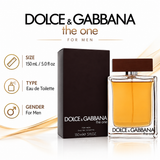 The One by Dolce & Gabbana 5.0 Oz Eau De Toilette Spray for Men