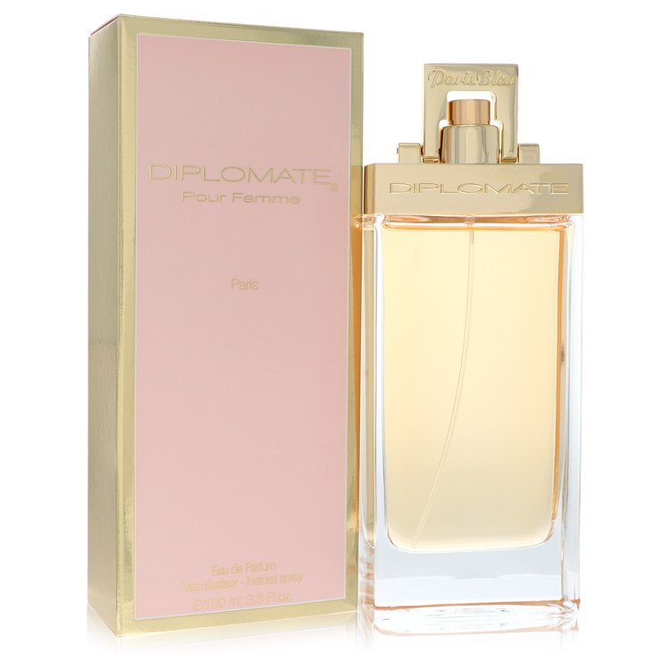 Diplomate Pour Femme by Paris Bleu 3.3 Oz Eau De Parfum Spray for Women