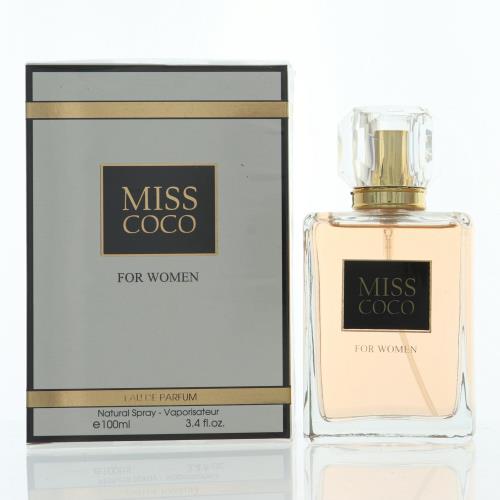 Miss Coco By Fragrance Couture Perfume 3.4 Oz Eau De Parfum Spray For Women - Box