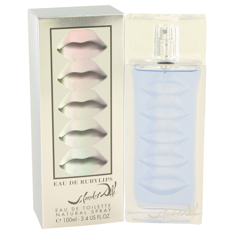 Eau De Ruby Lips by Salvador Dali 3.4 Oz Eau De Toilette Spray for Women