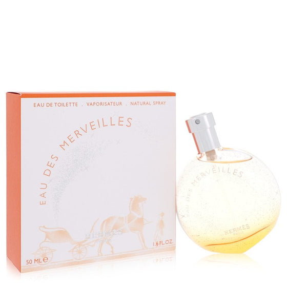 Eau Des Merveilles by Hermes 1.6 Oz Eau De Toilette for Women