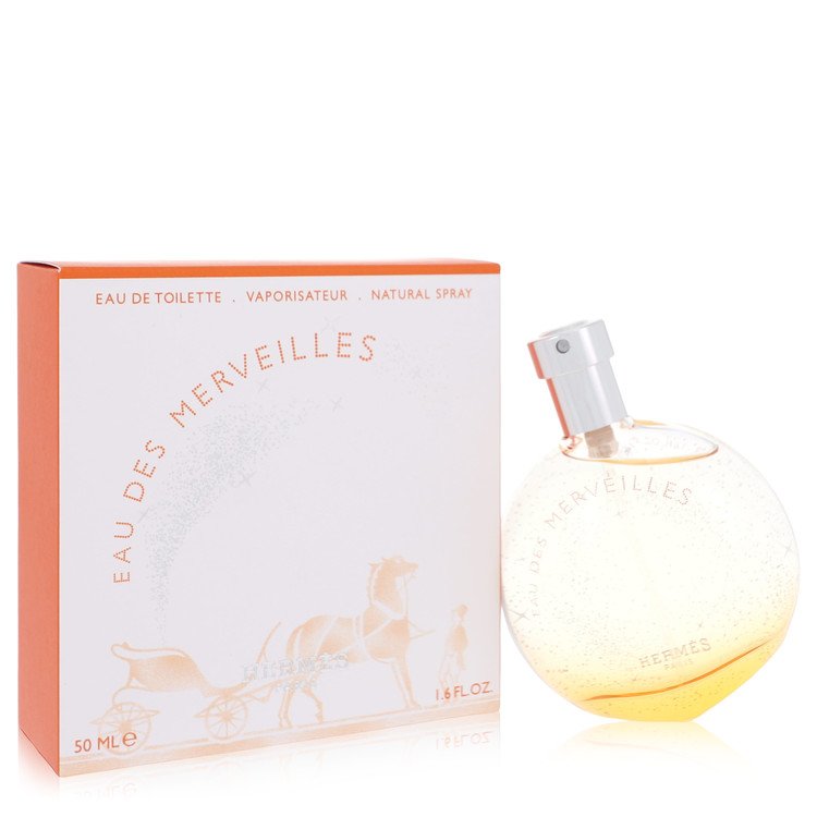Eau Des Merveilles by Hermes 1.6 Oz Eau De Toilette Spray for Women