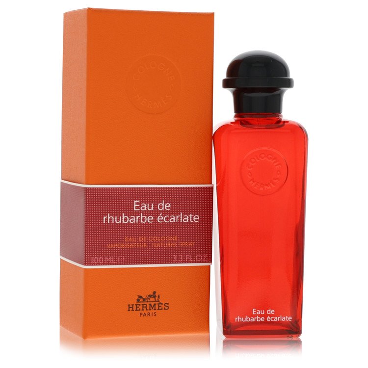 Eau De Rhubarbe Ecarlate by Hermes 3.3 Oz Eau De Cologne Spray for Men