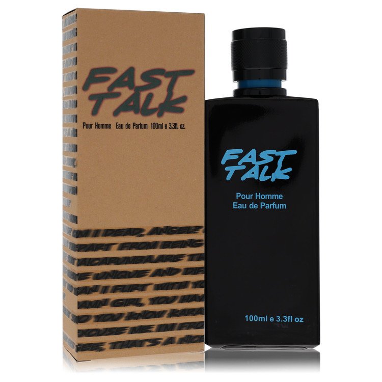 Fast Talk by Erica Taylor 3.4 Oz Eau De Parfum Spray for Men